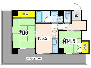 鈴木商事第８ビルの物件間取画像